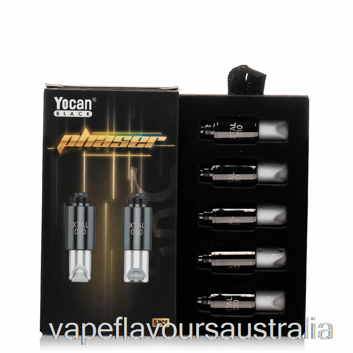 Vape Flavours Australia Yocan Black Phaser XTAL Replacement Tips XTAL 010 Tip